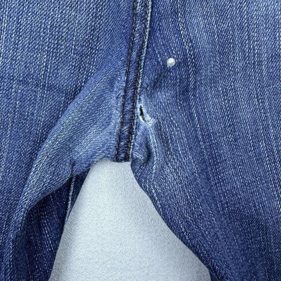 Joes Jeans Mens 34x29 ‎ Blue Thrashed Distressed Straight Leg Grunge Streetwear - Picture 6 of 16